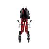 Foldable Aluminum Manual Wheelchair with Quick Release Wheels