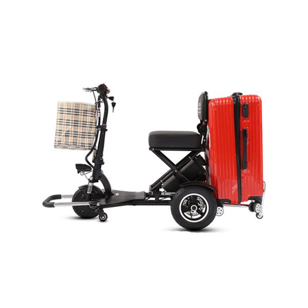 03 One-Hand Operated Portable Electric Mobility Scooter
