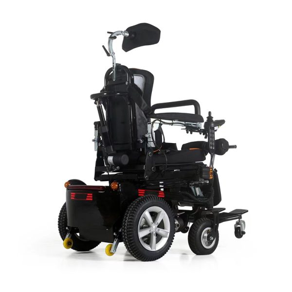 03 Electric Standing Wheelchair with Recline and Dual-Mode Control System