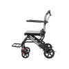 04 Lightweight Foldable Carbon Steel Wheelchair with Hand Brakes