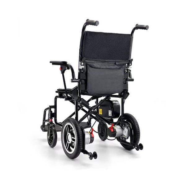 04 Travel Folding Electric Wheelchair 24V Brushless Motor, Easy to Carry