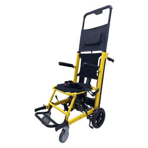Lightweight Folding Stair Climbing Wheelchair with Adjustable Height