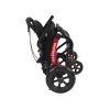 05 Lightweight Aluminum Manual Wheelchair with Foldable Frame and Travel Handle