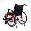 Foldable Aluminum Manual Wheelchair with Quick Release Wheels