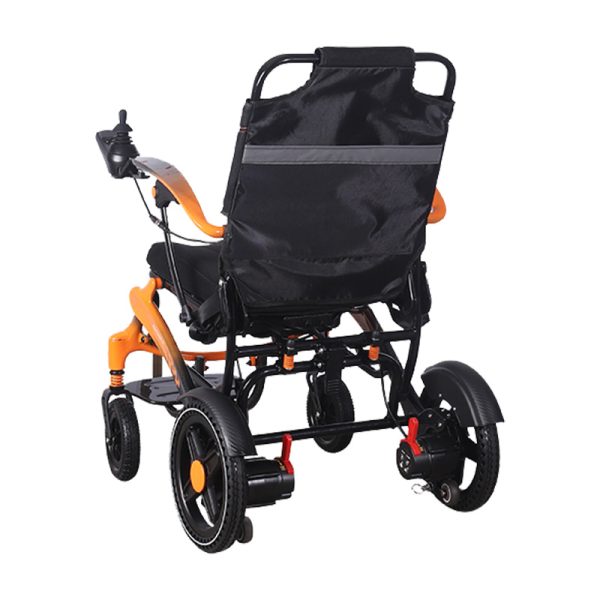 06 Compact Electric Wheelchair – Easy Fold, Manual Mode, and Travel Ready