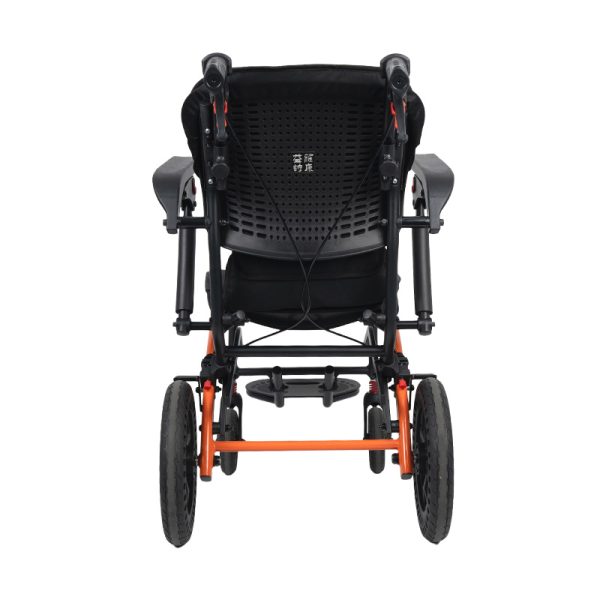 06 Ergonomic Aluminum Manual Wheelchair with Honeycomb Tires