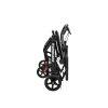 07 Lightweight Foldable Carbon Steel Wheelchair with Hand Brakes