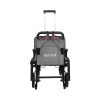 08 Lightweight Foldable Carbon Steel Wheelchair with Hand Brakes