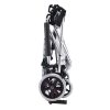 2 Lightweight Aluminum Manual Wheelchair with Flip-Up Armrests and Dual Brakes