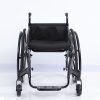 3 Lightweight Carbon Fiber Sport Wheelchair with Anti-Tip Wheels