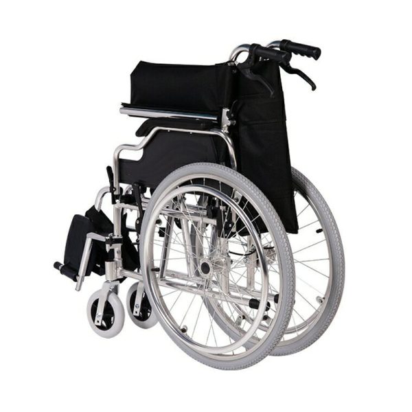 3 Portable Mobility Aid Wheelchair with Breathable 3D Seat Cushion
