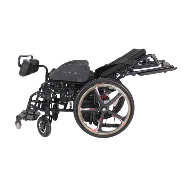 5 Electric Standing Wheelchair with 360° Turn and One-Hand Control