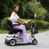 HTB1caJJgpkoBKNjSZFEq6zrEVXa3 Compact Portable Electric mobility scooter One-Hand Operation