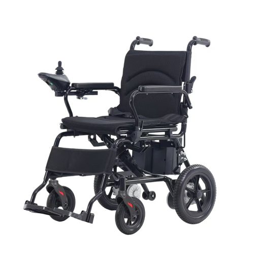 Dual-Motor Folding Electric Wheelchair | Heavy-Duty 100kg Mobility Aid