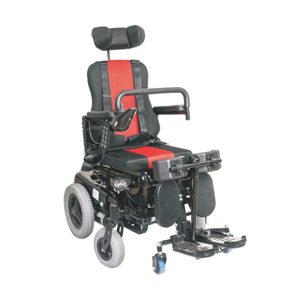 02 Standing Wheelchair with Electromagnetic Brake | Multi-Position Mobility Chair