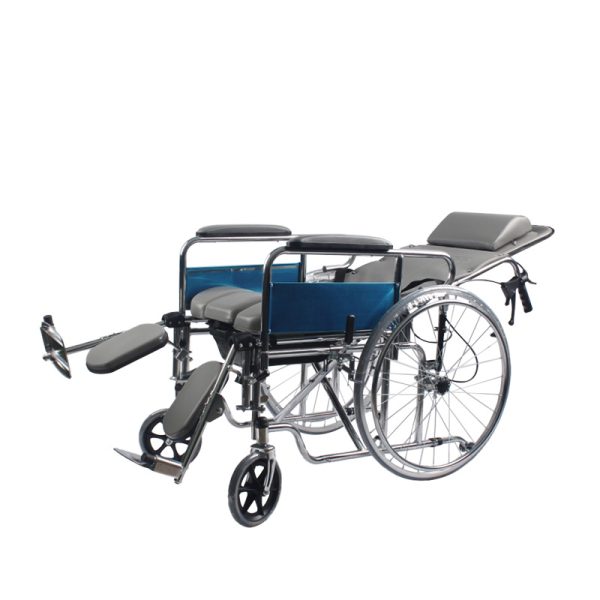 Lightweight Manual Wheelchair YSM2020 – Durable Steel, Ergonomic Seating, Easy Maneuver
