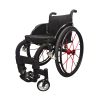 Ergonomic Sport Wheelchair with Mesh Cushion and Durable Aluminum Frame