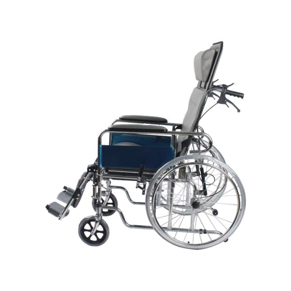 Lightweight Manual Wheelchair YSM2020 – Durable Steel, Ergonomic Seating, Easy Maneuver