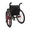 Ergonomic Sport Wheelchair with Mesh Cushion and Durable Aluminum Frame