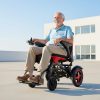 07 Carbon Fiber Electric Wheelchair with Dual Motors and Ergonomic Comfort