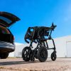 Dual-Motor Folding Electric Wheelchair | Heavy-Duty 100kg Mobility Aid