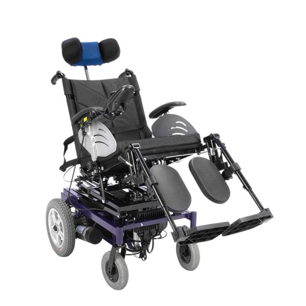 2 Electric Wheelchair YSE312 , Quick-Release Parts & Lift Function with 360° Turn