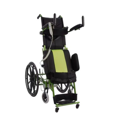 Manual Walking Power Standing Wheelchair YSE311 with Li-ion Battery, Electric Lift
