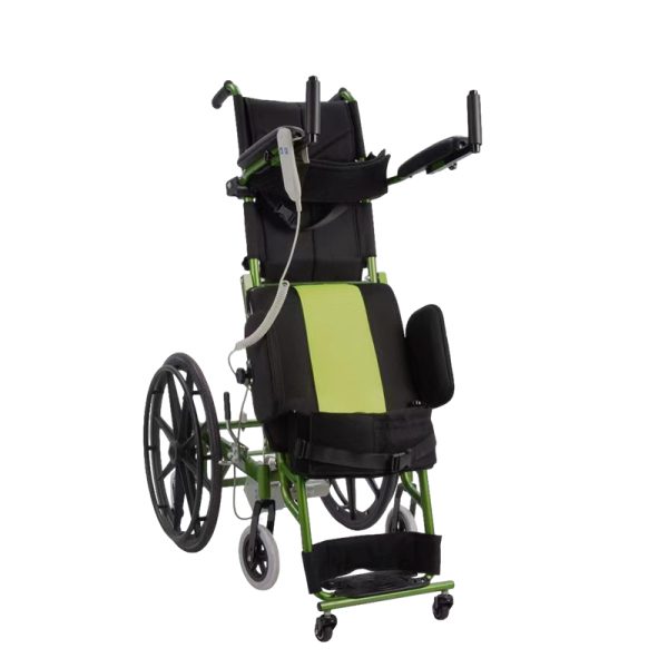 2 Manual Walking Power Standing Wheelchair YSE311 with Li-ion Battery, Electric Lift