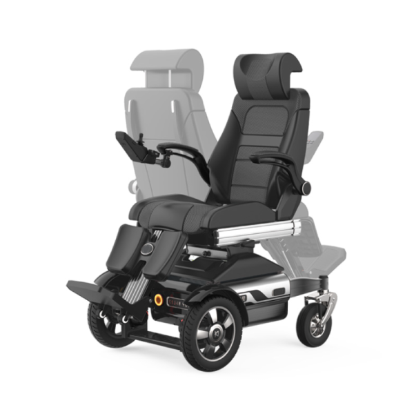 2 Electric Rehabilitation Wheelchair YSE313 for Disabled & Elderly – Off-Road, Adjustable Lift Seat Standing