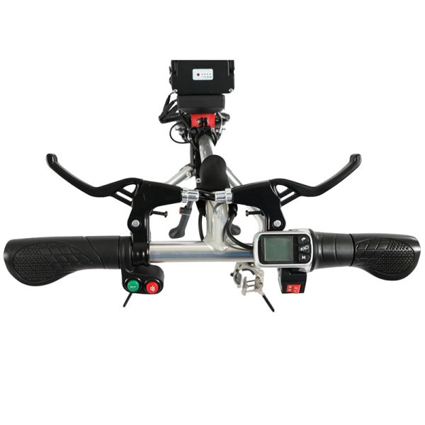 5 Wheelchair Handbike Attachment YSH1005, Front Light & Multi-Speed LCD