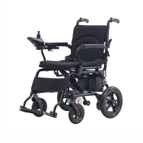 Dual-Motor Folding Electric Wheelchair | Heavy-Duty 100kg Mobility Aid