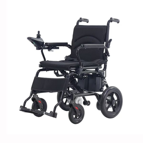 Dual-Motor-Folding-Electric-Wheelchair Dual-Motor Folding Electric Wheelchair | Heavy-Duty 100kg Mobility Aid