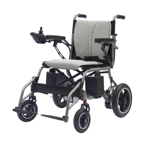 Cheap Price Foldable Electric Wheelchair YSE154 with Swivel Armrests & Quick-Release Battery