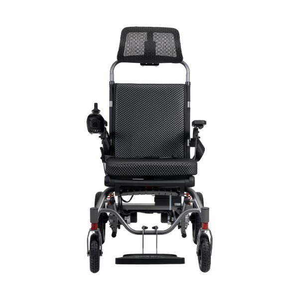 Electric Reclining Wheelchair YSE148 with Adjustable Armrest, Footrest & Quick-Release Battery