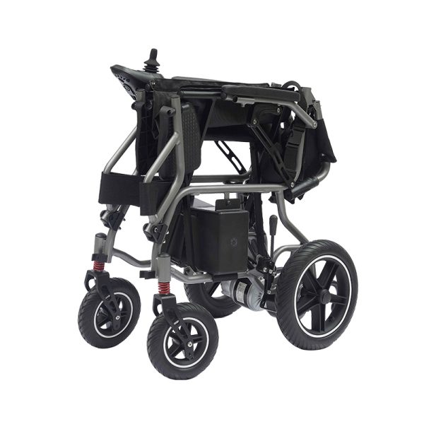 03 Cheap Price Foldable Electric Wheelchair YSE154 with Swivel Armrests & Quick-Release Battery