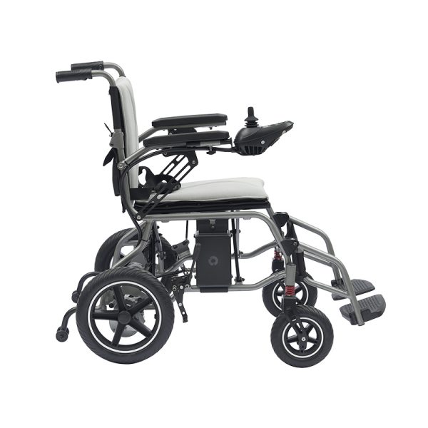 04 Cheap Price Foldable Electric Wheelchair YSE154 with Swivel Armrests & Quick-Release Battery
