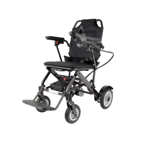 05 Foldable Electric Wheelchair YSE106, Lightweight Aluminum Frame, Lithium Battery