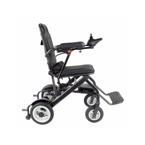 06 Foldable Electric Wheelchair YSE106, Lightweight Aluminum Frame, Lithium Battery
