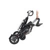 Electric Reclining Wheelchair YSE148 with Adjustable Armrest, Footrest & Quick-Release Battery