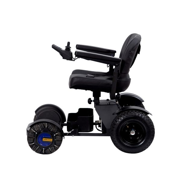 06 Electric Wheelchair YSE149 with Flying Wing Suspension & Leather Seat