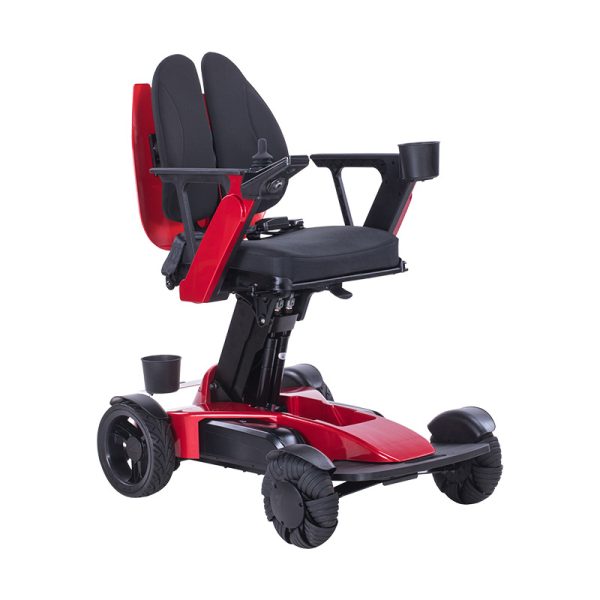 Smart Electric Wheelchair YSE150 with Lighting and 3D butterfly wing cushion backrest