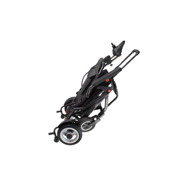 08 Foldable Electric Wheelchair YSE106, Lightweight Aluminum Frame, Lithium Battery