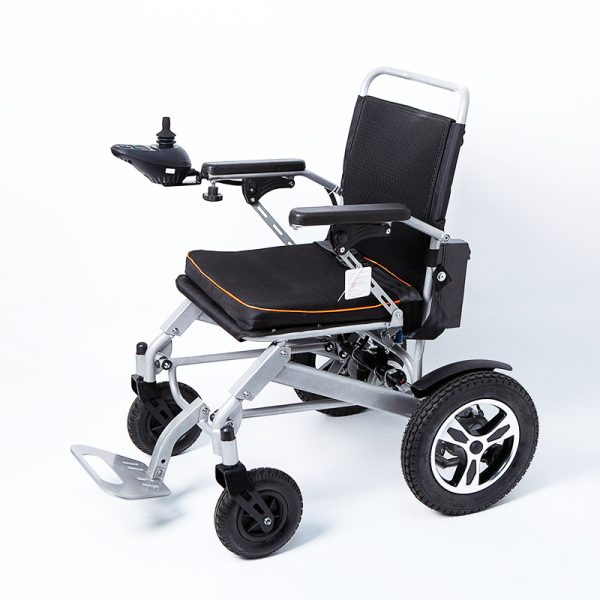 01 Dual Motor Electric Wheelchair YSE130 , Airline Approved Foldable Wheelchair