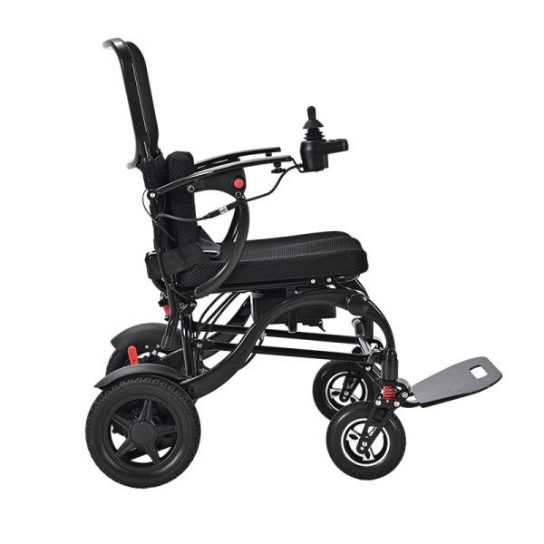 03 Carbon Fiber Folding Electric Wheelchair YSE140, Airline Approved, Lightweight Travel Mobility Chair