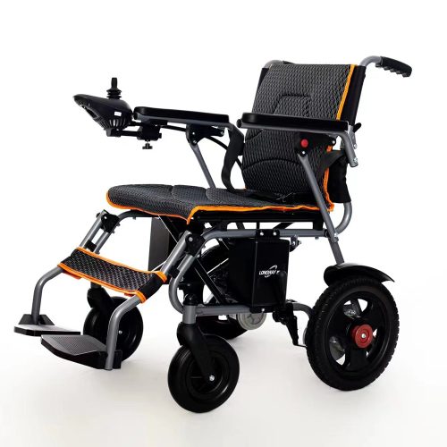 Outdoor folding electric wheelchair YSE128 Dual 250W Motor, 15km Range