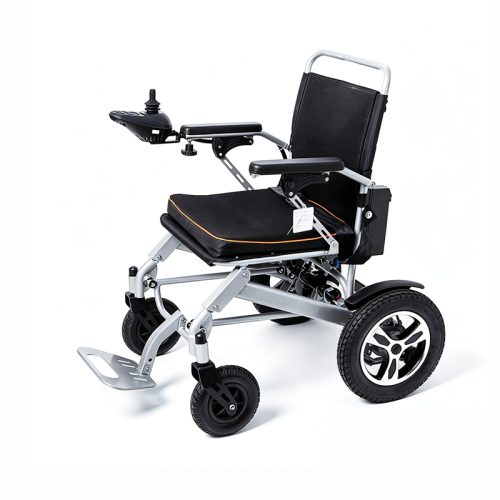 Dual Motor Electric Wheelchair YSE130 , Airline Approved Foldable Wheelchair