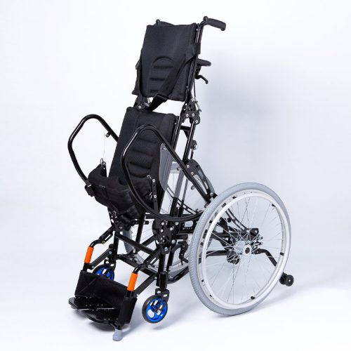 Manual Standing Wheelchair YSM4005 with 24'' Rear Wheels & Steel Frame