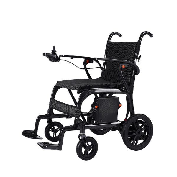 04 Portable Carbon Fiber Electric Wheelchair YSE146L with Brushless Dual Motors