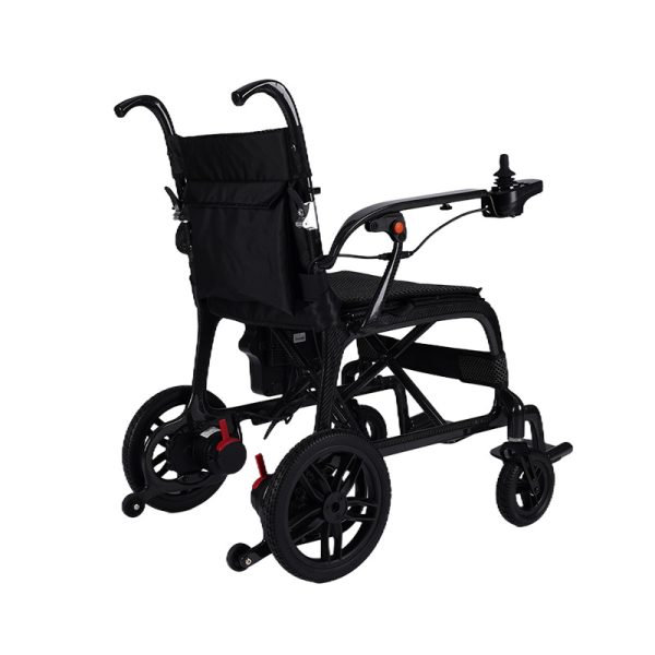 06 Portable Carbon Fiber Electric Wheelchair YSE146L with Brushless Dual Motors