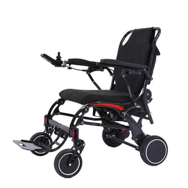2 Carbon Fiber Folding Electric Wheelchair YSE146 24V Brushless Travel Model